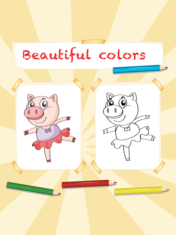 Screenshot #6 pour Color & Draw Animals HD
