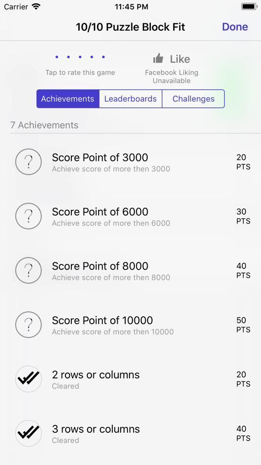 #5. 10/10 Puzzle Block Fit (iOS) By: SikYi Chan