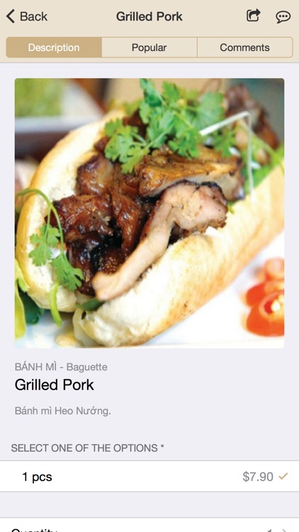 Vietnamese street food "Yummi"