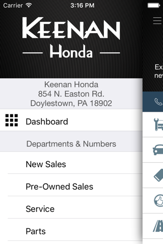 Keenan Honda screenshot 2