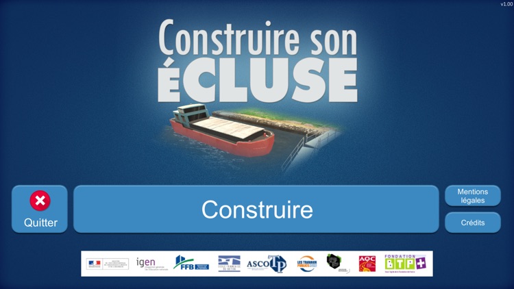 Construire une écluse