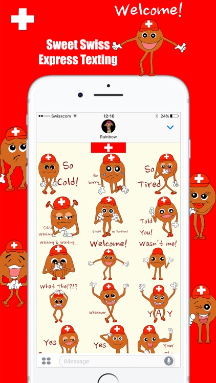 Happy Swiss Emojis screenshot-4