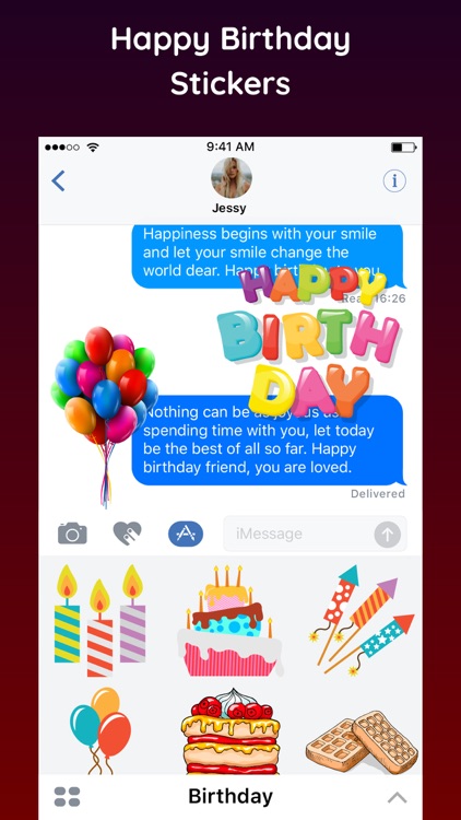 Happy Birthday Sticker 2018 screenshot-1