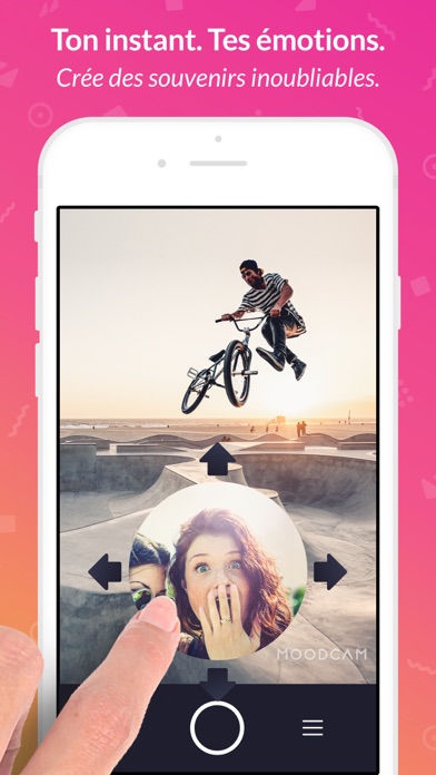 Screenshot #1 pour MOODCAM - Double Caméra