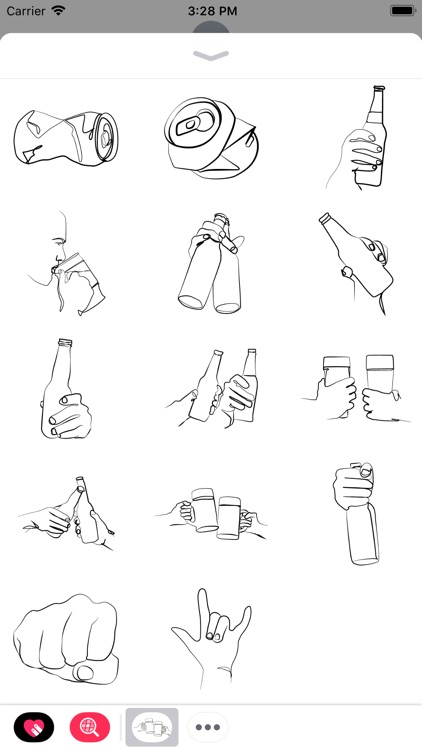 Beer Lovers Day Stickers