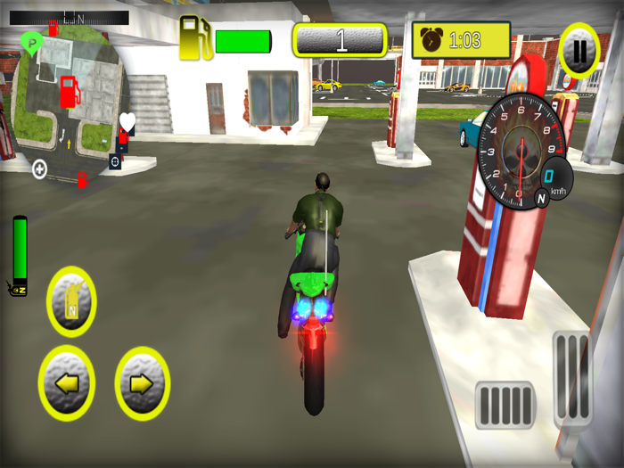 Bike Race and Motorcycle Parking