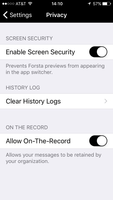 Forsta Secure Messenger screenshot 4