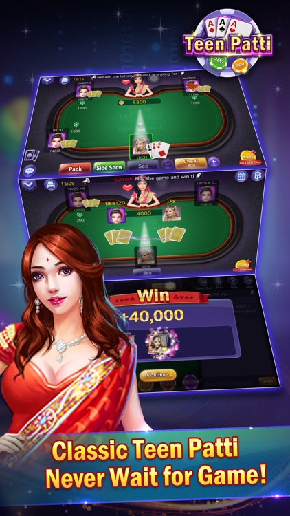 Teen Patti - Indian Poker Game