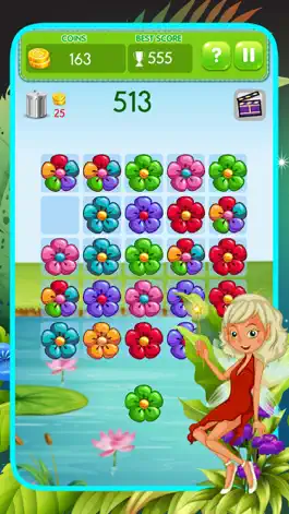 Game screenshot Flowerz Garden Merging - Link Color Match Puzzle hack