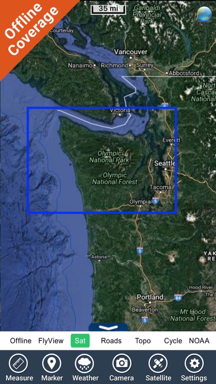Olympic National Park GPS Maps screenshot-4