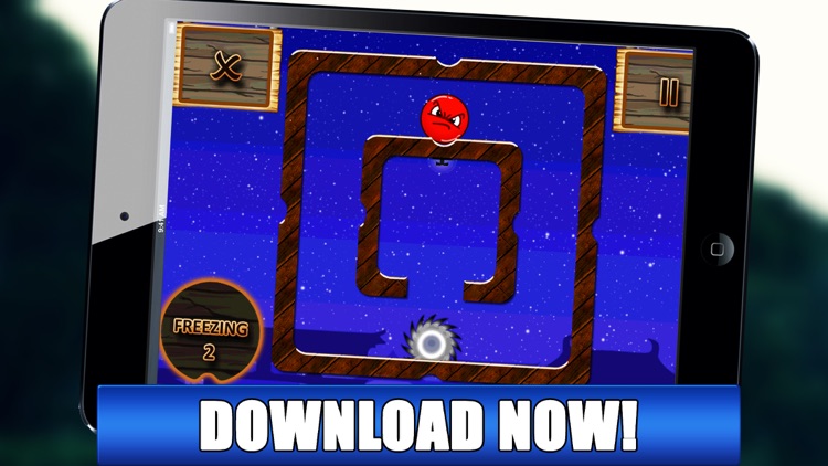 Bouncy Red Ball Freezing