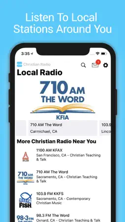 Christian Music and Talk Radio screenshot 1