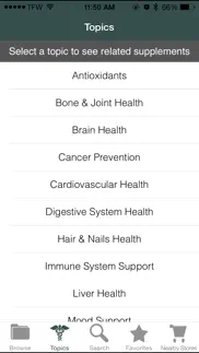 supplements guide iphone screenshot 2
