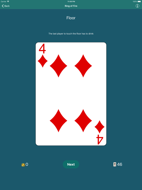 Screenshot #4 pour Ring of Fire: Drinking Game