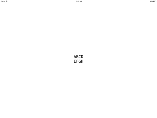 Learn English Alphabet iPad screenshot
