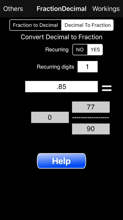 Fractions/Decimals/Fractions