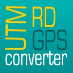 Download UTM RD GPS coords converter app