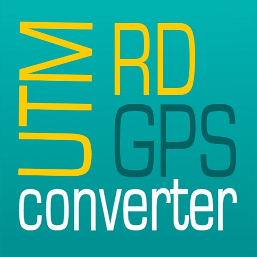 UTM RD GPS coords converter Icon