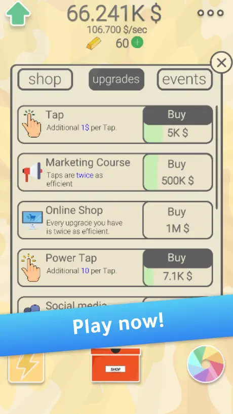 Sneaker Tap - Collect Sneakers