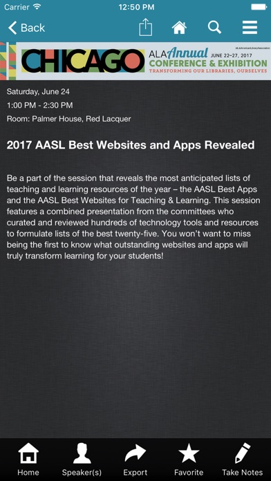 ALA Mobile Conference screenshot 4