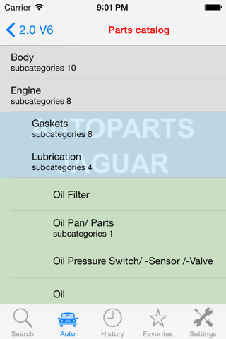 Autoparts for Jaguar screenshot 3