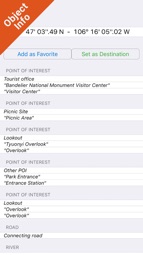 Bandelier National Monument - GPS Map Navigator Captura de tela 3