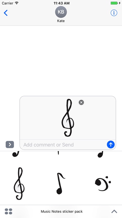 Music Notes sticker pack screenshot-3