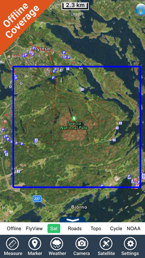 Tyresta National Park - GPS Map Navigator(圖5)-速報App