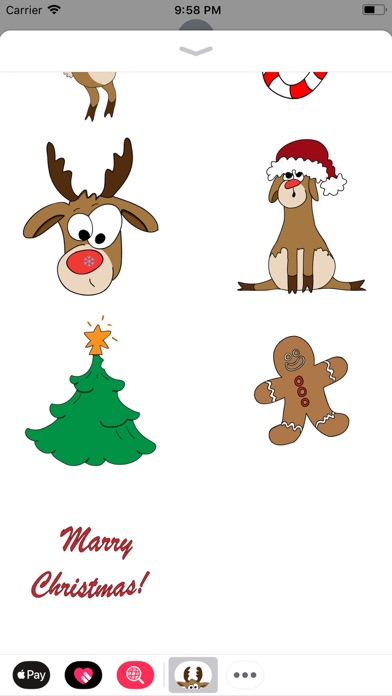 Holiday Christmas Sticker Pack screenshot 3