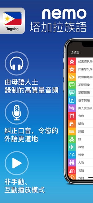 nemo 塔加拉族語(圖1)-速報App