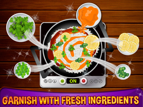 Screenshot #6 pour Biryani Maker:Girls Cooking Game