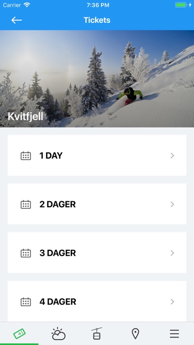 Hafjell & Kvitfjell screenshot 2