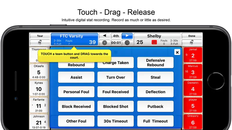 Basketball Stat Tracker screenshot 4 of 6