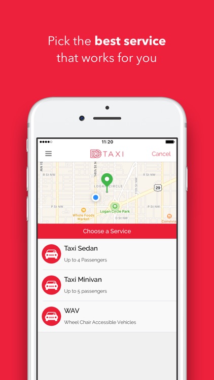 DC TaxiApp for Riders