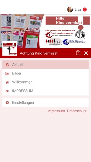 Achtung Kind vermisst(圖2)-速報App