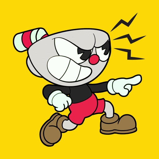 Cuphead Stickers