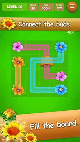 Game screenshot Flower Garden: Connect Mania mod apk