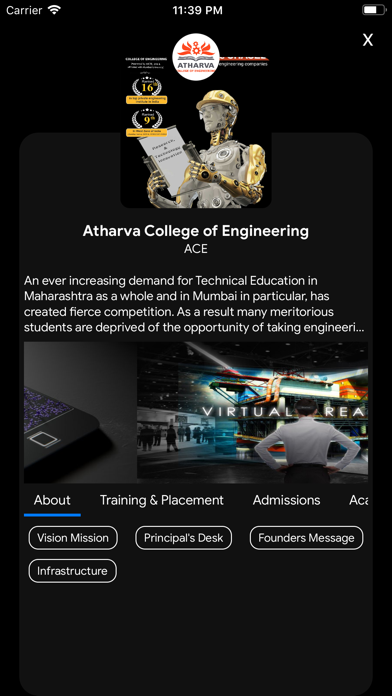 Atharva Group of Institutes screenshot 2