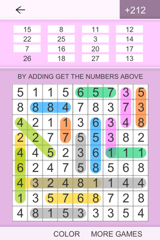 Hidden Numbers Math Game screenshot 3