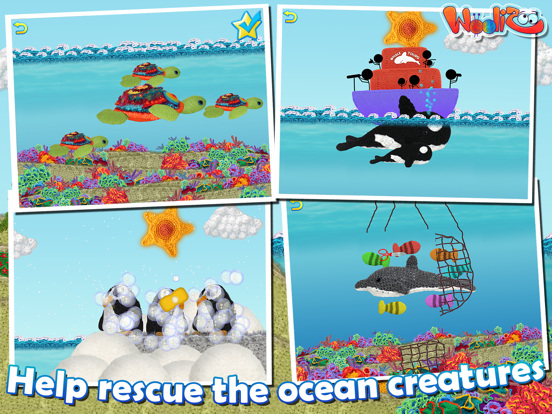 Woolizoo's Ocean Rescue iPad app afbeelding 2