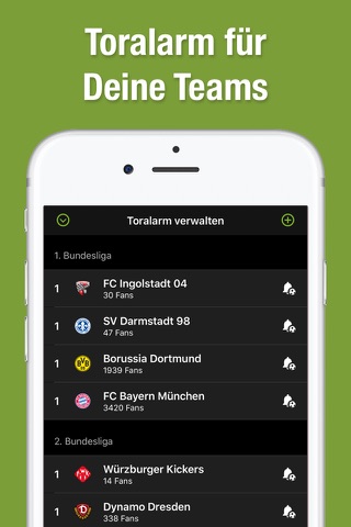 TV.de Bundesliga Fußball App screenshot 2