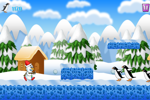 Snow-man Frosty Christmas Adventure Runner - náhled