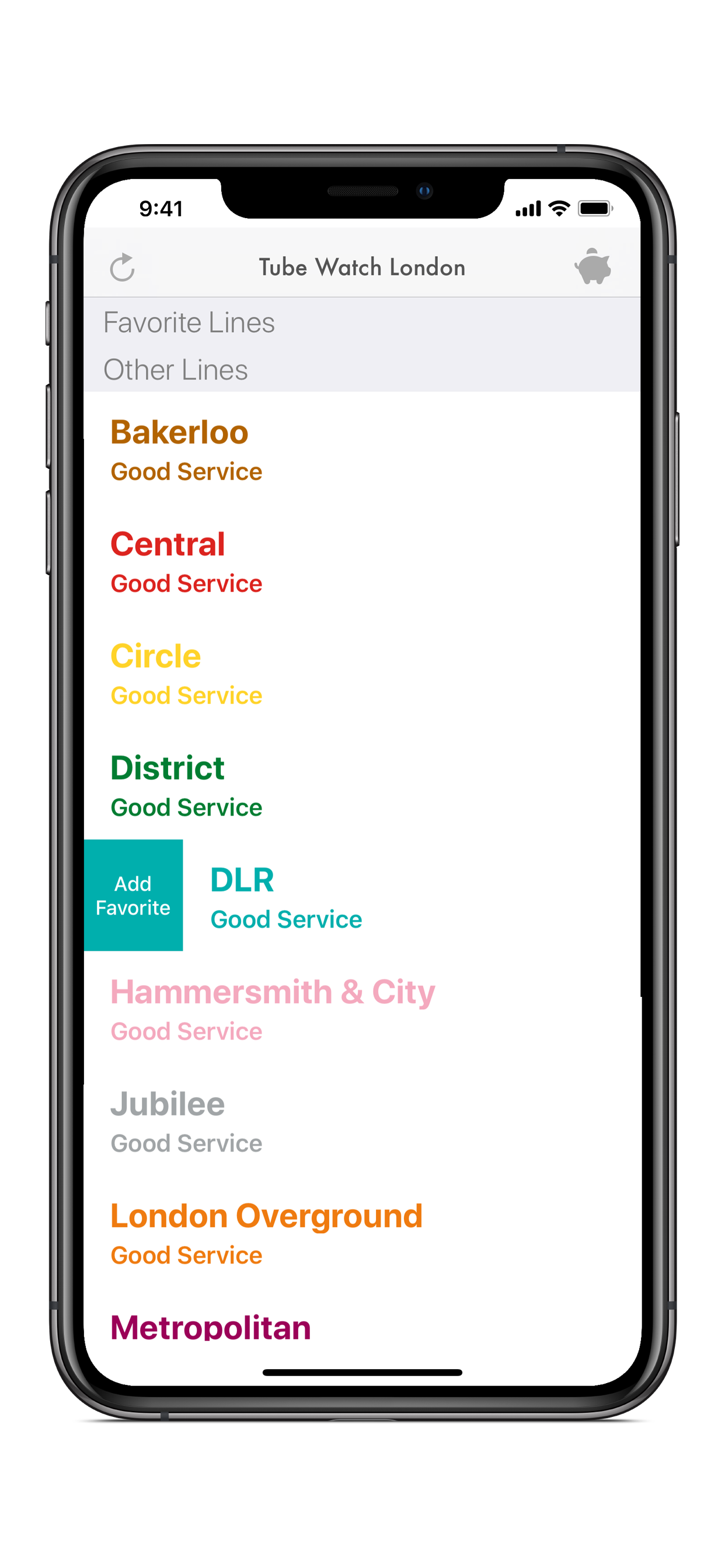 Tube Watch London screenshot 2