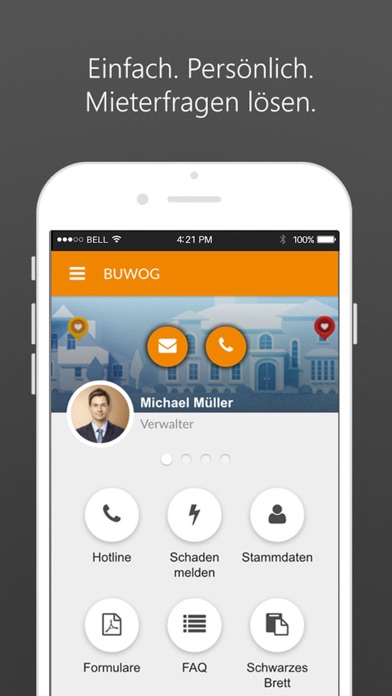 How to cancel & delete BUWOG Service App AT from iphone & ipad 1