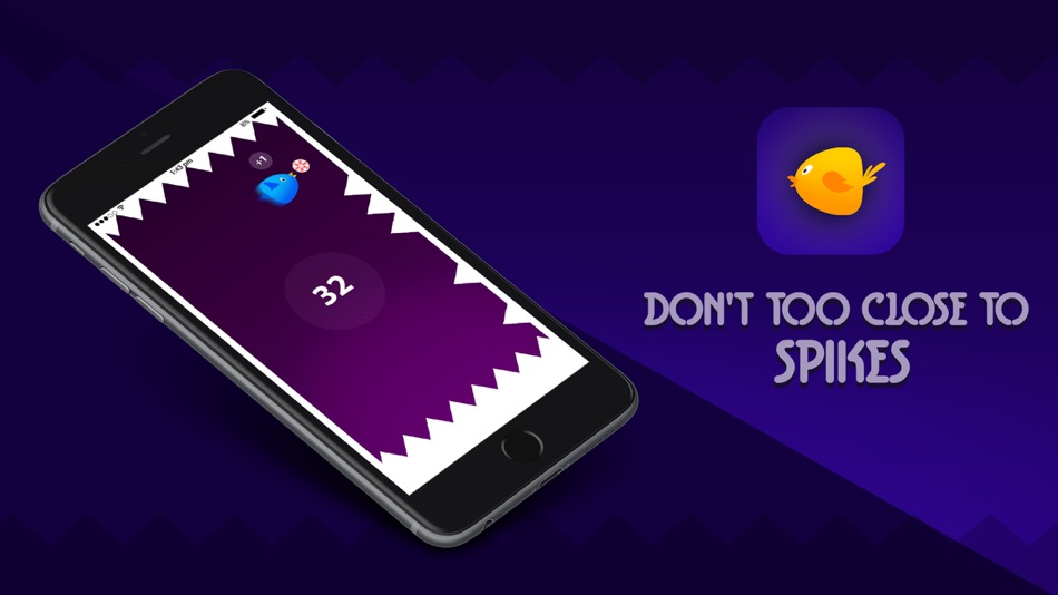 Don't too close to Spikes - 1.0 - (iOS)