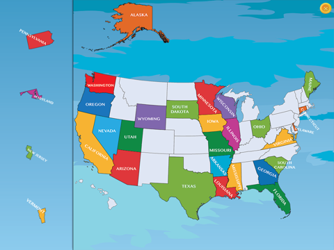 Screenshot #6 pour USA Geography Master