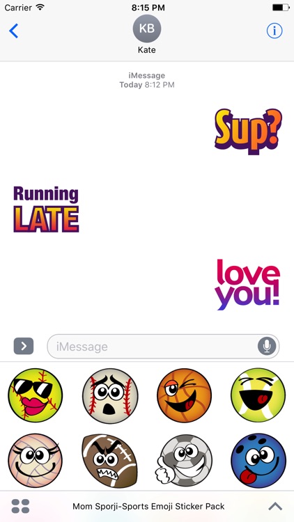 Mom Sporji + Word Stickers