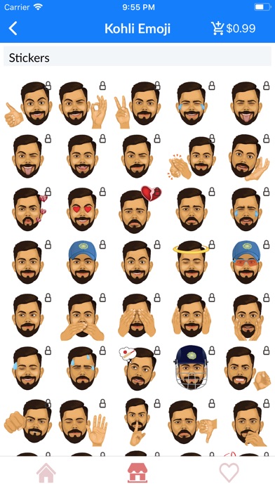 IPL Cricket Emoji Stickers screenshot 3