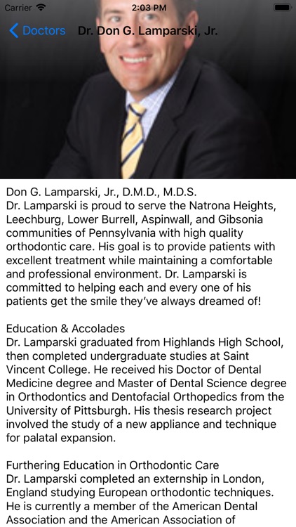 Lamparski Orthodontics screenshot-3