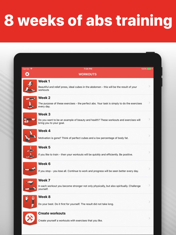Screenshot #4 pour Sit Ups - 6 pack abs trainings